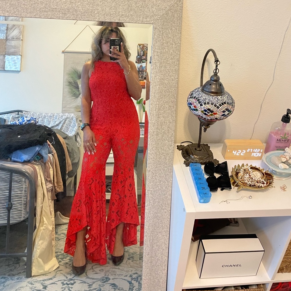 Free people jumpsuit. Worn twice and in great condition!